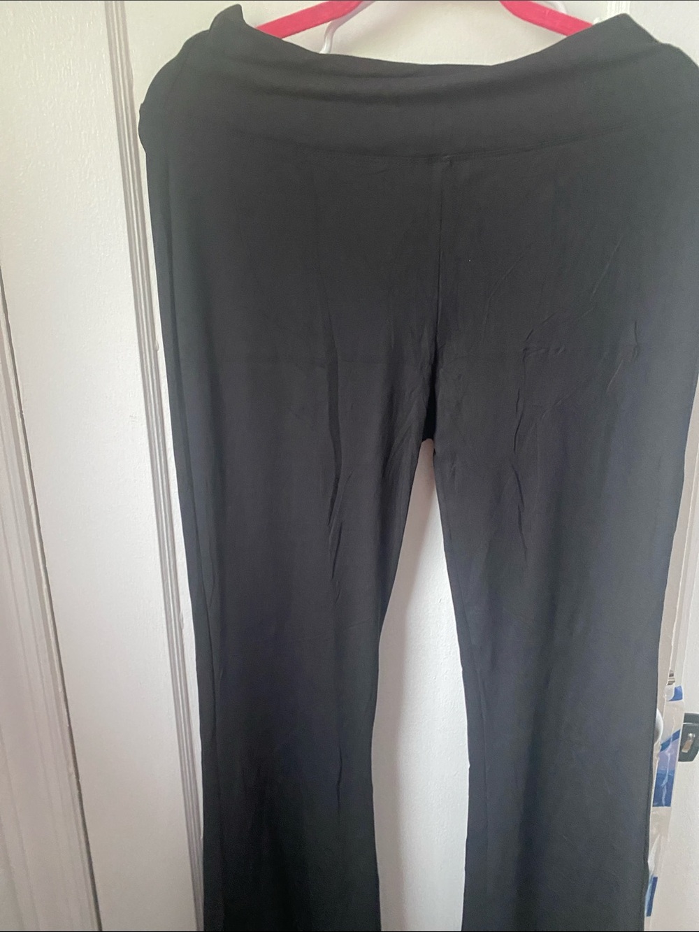 Black Wide Leg Lounge Pants new xl 31 length